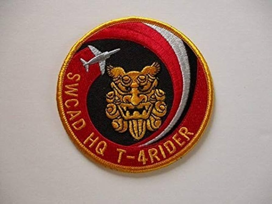 Amazon.co.jp: SWCAD HQ T-4RIDERパッチ シーサー 刺繍ワッペン